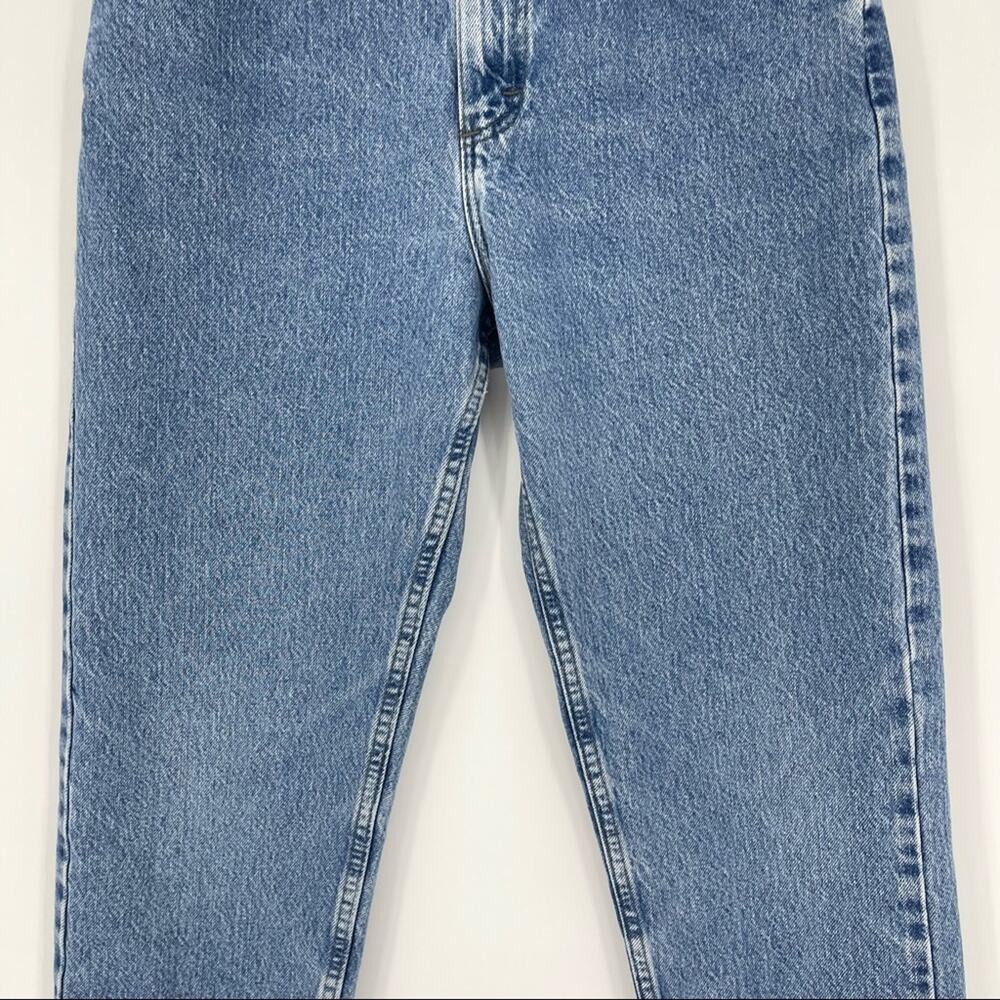 RARE Upside Down Label Vintage Lee Mom 90s Jeans 24" Waist - Picture 10 of 16